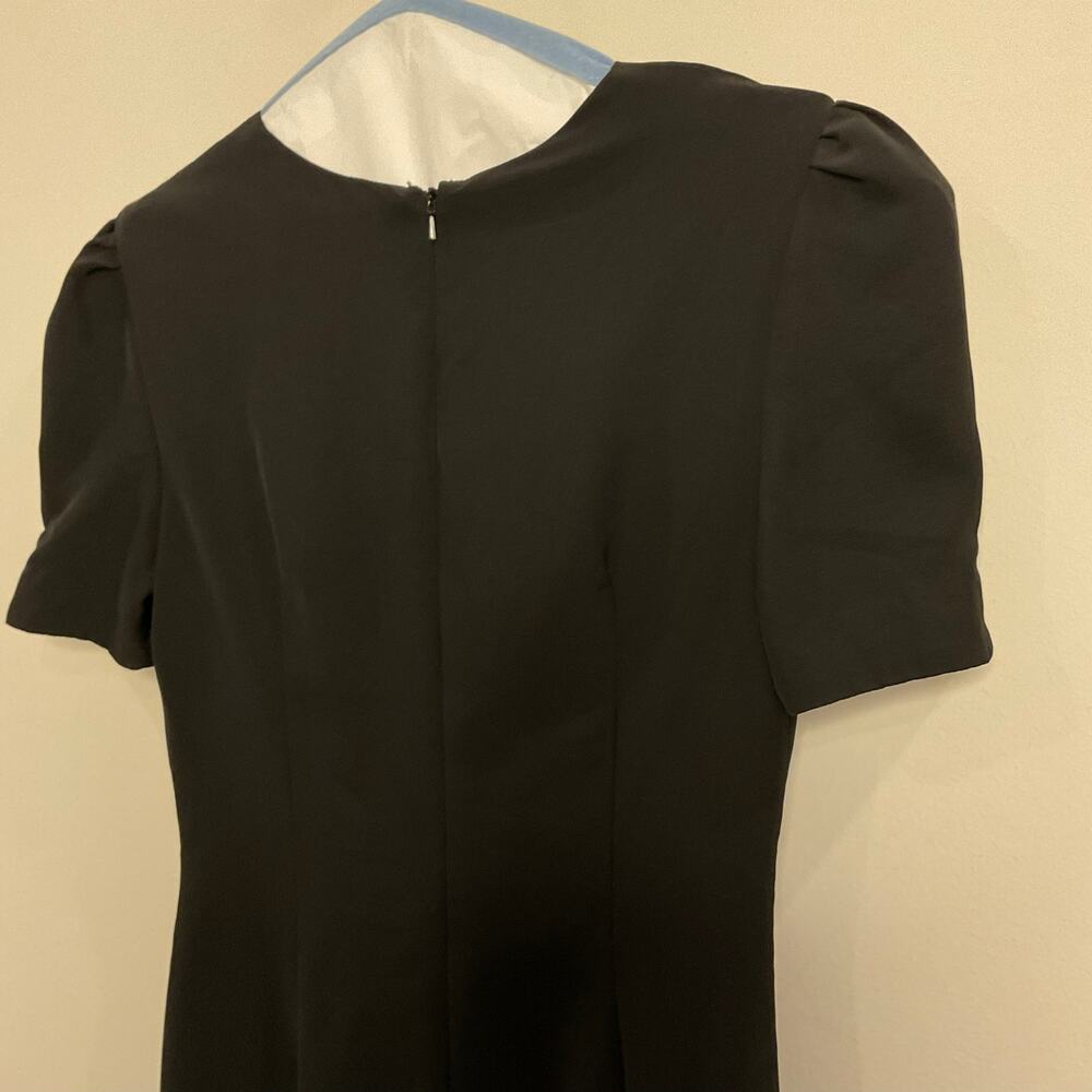 Ieena for Mac Duggal Black Embellished Cutout Gown - Picture 8 of 9